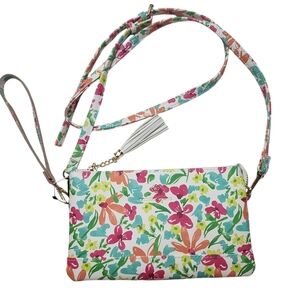 NWOT Nannette Lepore Crossbody Bag Floral